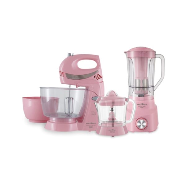 Kit Cocina Britania BKT51R 3 en 1 Rosa - 220V - 9379