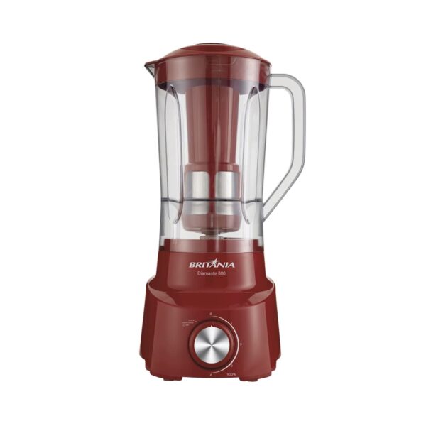 Licuadora Britania Diamante 800 1050W 4V 2.6L Roja - 220V - 1076
