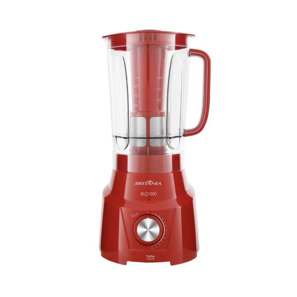 Licuadora Britania B1000 1200W 12V 3L Roja - 220V - 6743