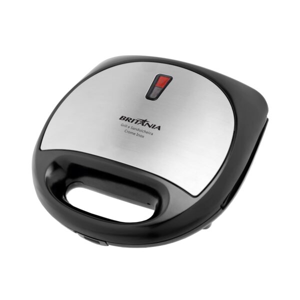 Grill Britania Crome Inox Negra - 127V - 2936