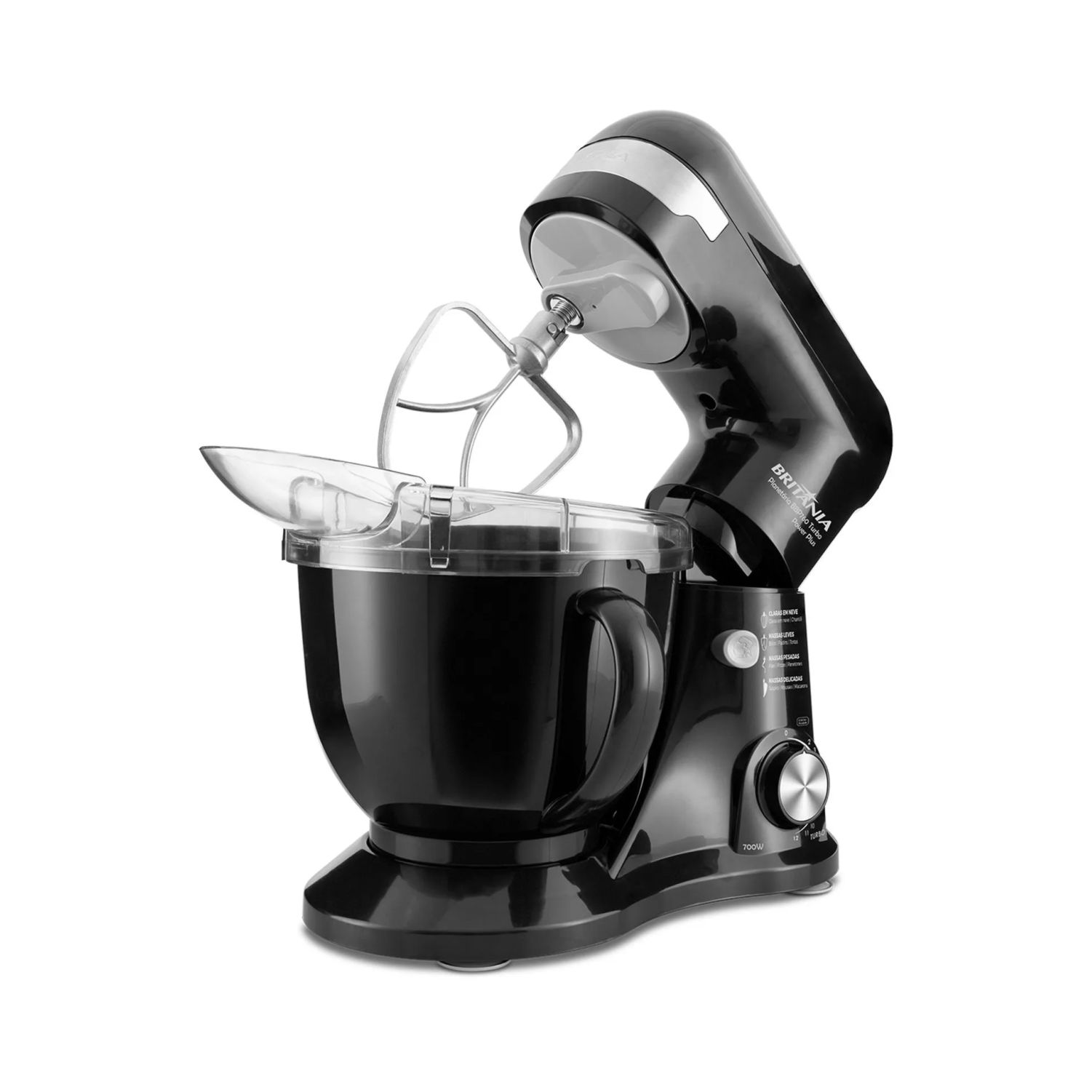 BATIDORA PLANETARIA BRITANIA BBP760P NEGRA 2