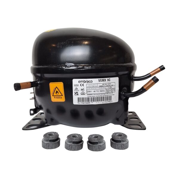Repuesto Consul - Compresor 1/5 220/50-60HZ VEMX9C R600A Embraco - 12607