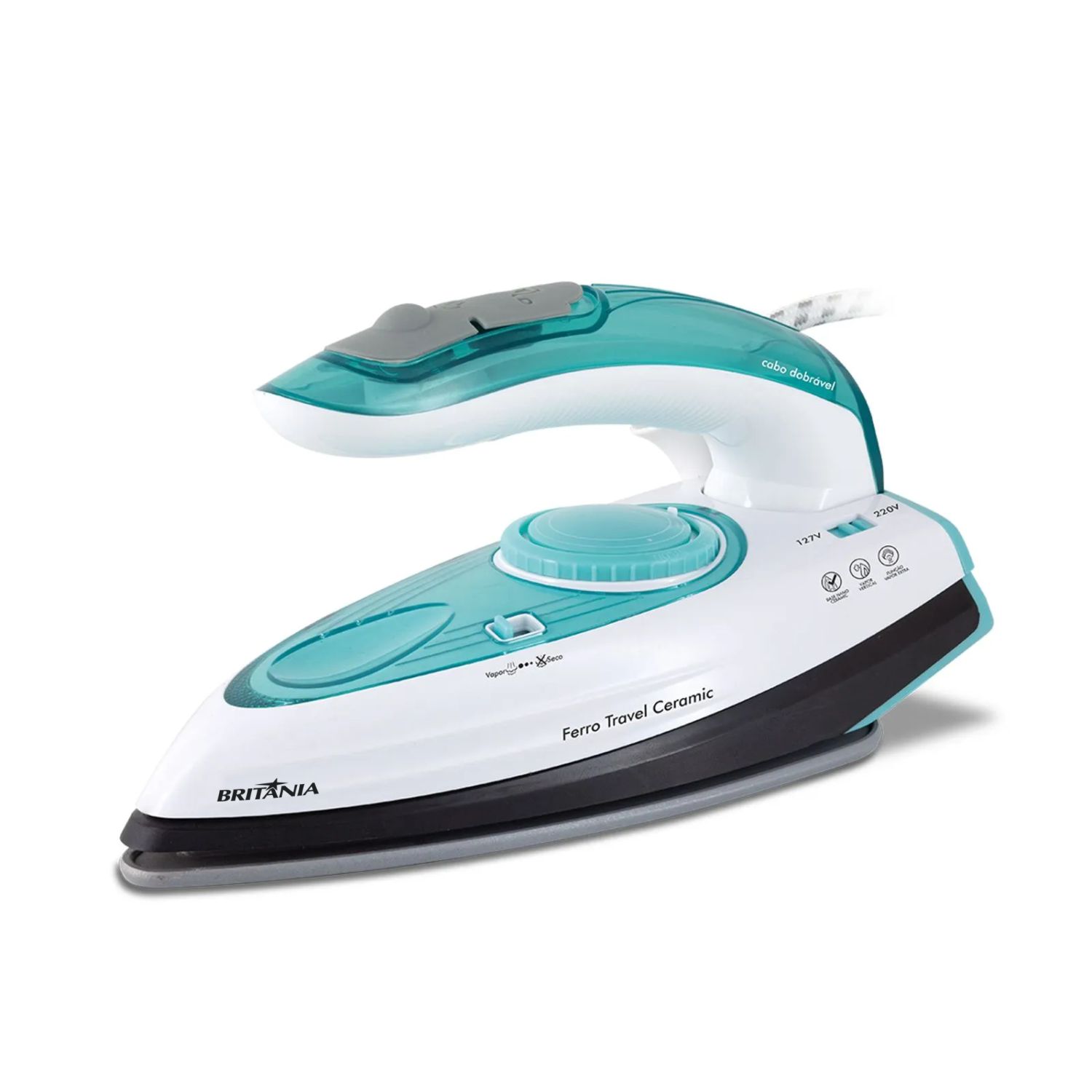 PLANCHA BRITANIA TRAVEL CERAMIC BIVOLT 1