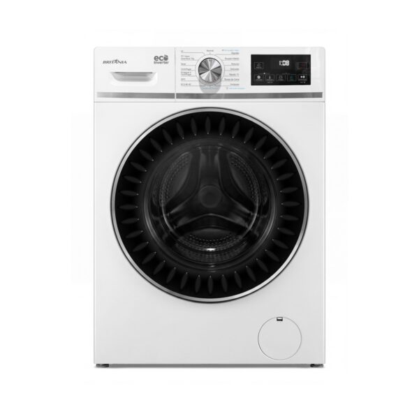 Lavasecarropas Automática Britania PLS08PY 8KG - Carga Frontal - 13048