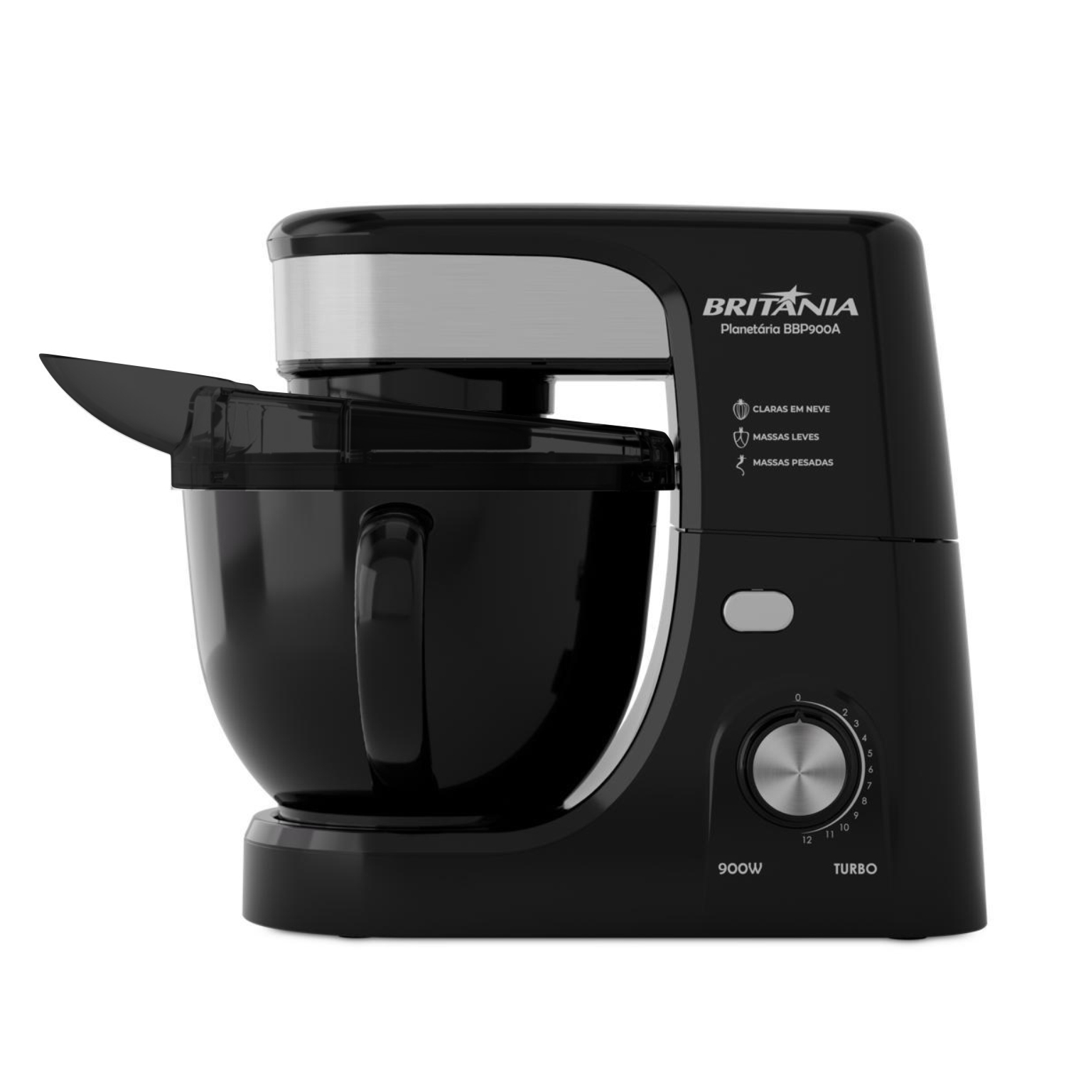 Batidora Planetaria Britania BBP900A 900W Negra – 220V – 13673